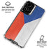 Czech Republic Flag Distressed Moto G Power 5G (2024) Clear Case